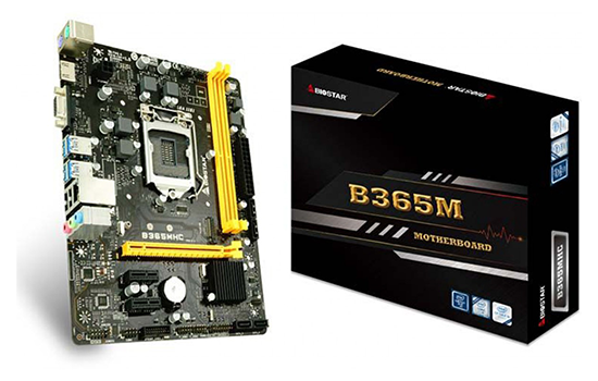 Placa Mãe Biostar B365MHC, Chipset B360